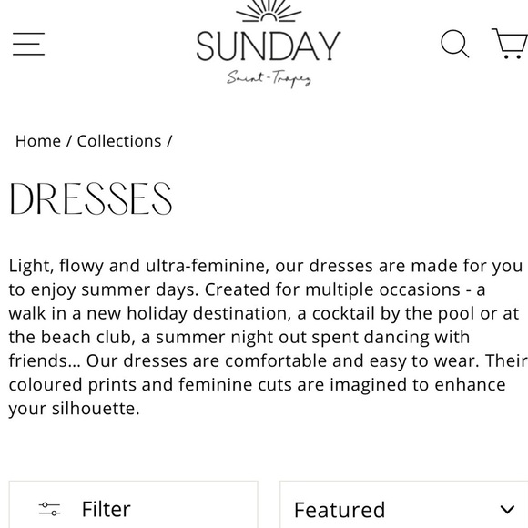 Sunday Saint Tropez Mini Dress Nearly New. - Picture 11 of 11